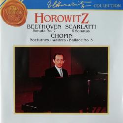 Scarlatti / Beethoven / Chopin - Horowitz Sonata No. 7 / 6 Sonatas / Nocturnes • Waltzes • Ballade No. 3 Фирменный CD Scarlatti / Beethoven / Chopin - Horowitz Sonata No. 7 / 6 Sonatas / Nocturnes • Waltzes • Ballade No. 3 Фирменный CD