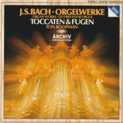 BACH Orgelwerke - Organ Works - Œuvres Pour Orgue - Toccaten & Fugen Фирменный CD BACH Orgelwerke - Organ Works - Œuvres Pour Orgue - Toccaten & Fugen Фирменный CD