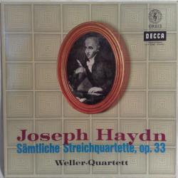 HAYDN   WELLER-QUARTETT Sämtliche Streichquartette Op. 33 Виниловая пластинка 