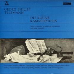 TELEMANN Die Kleine Kammermusik (Sechs Partiten Für Verschiedene Instrumente Und Basso Continuo) LP-BOX TELEMANN Die Kleine Kammermusik (Sechs Partiten Für Verschiedene Instrumente Und Basso Continuo) LP-BOX