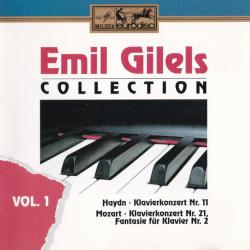 EMIL GILELS Emil Gilels Collection, Vol. 1 Фирменный CD 