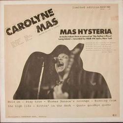 Carolyne Mas MAS HYSTERIA Виниловая пластинка 